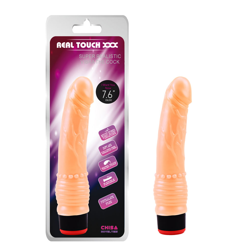 7,6″ Vibe Cock-Flesh