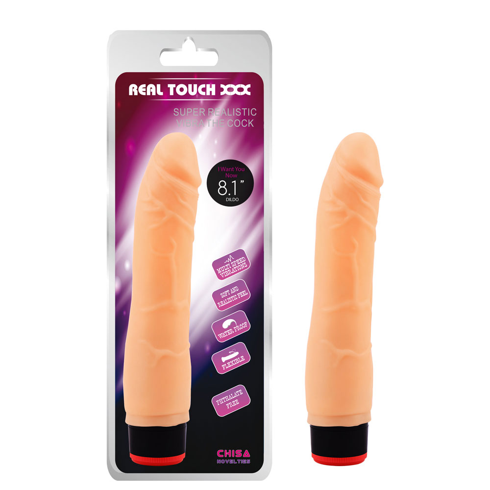 8,1″ Vibe Cock-Flesh