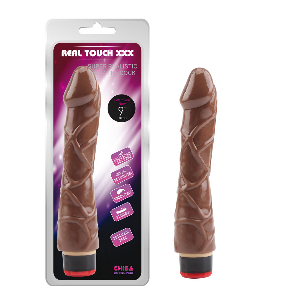9€ Vibe Cock - Коричневий