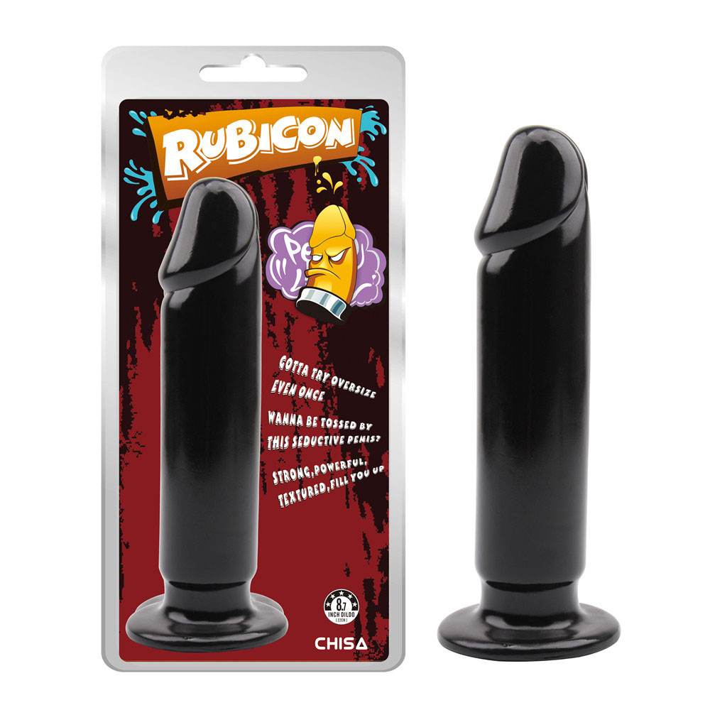 Evil Dildo Plug XL-чорний