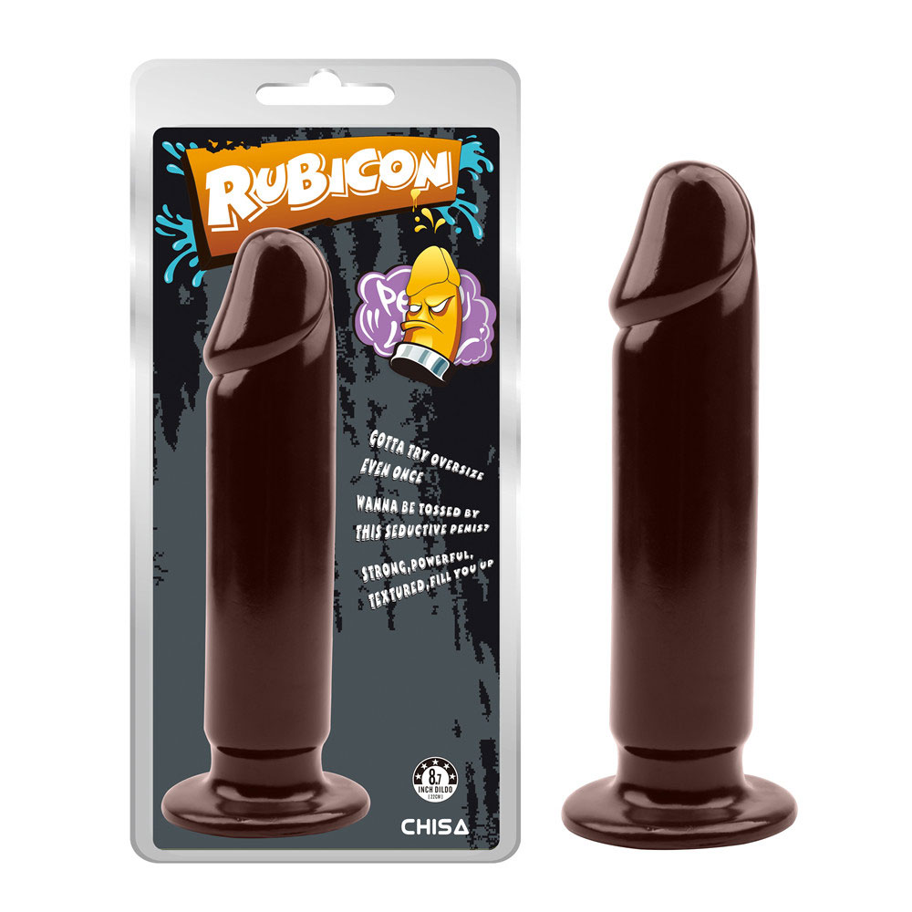 Evil Dildo Plug XL-коричневий